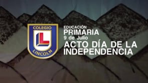 Acto día de la independencia - Turno mañana