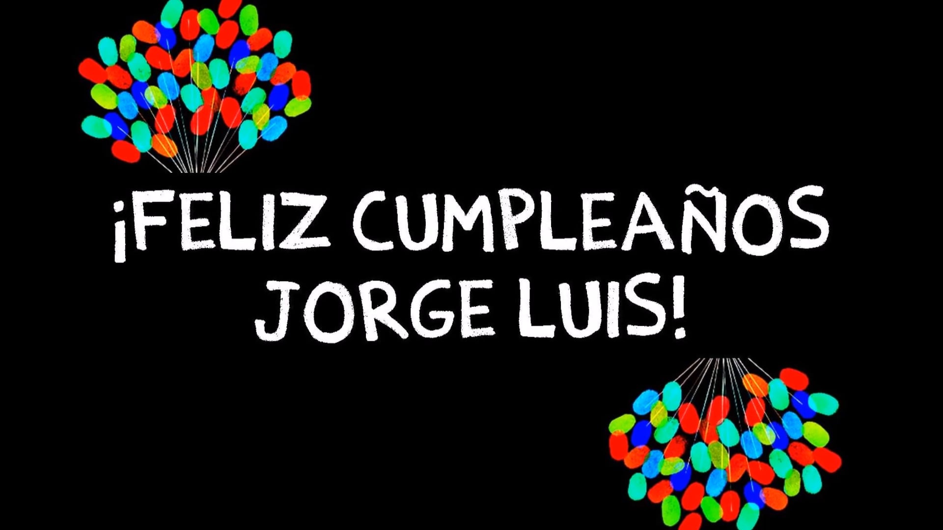 Feliz Cumpleaños Jorge Luis!!