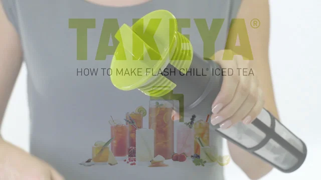 Takeya Flash Chill Iced Tea Maker (2 Quarts, blueberry)