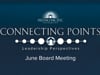 June Board Meeting
