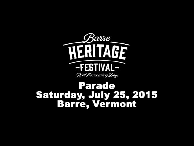 2015 Barre Heritage Parade