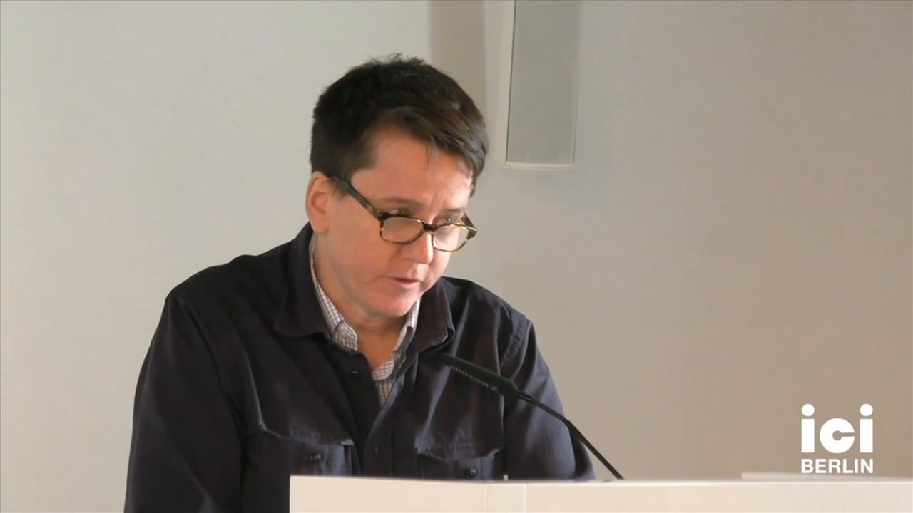 Talk by Heather Love [Part 1, 3]