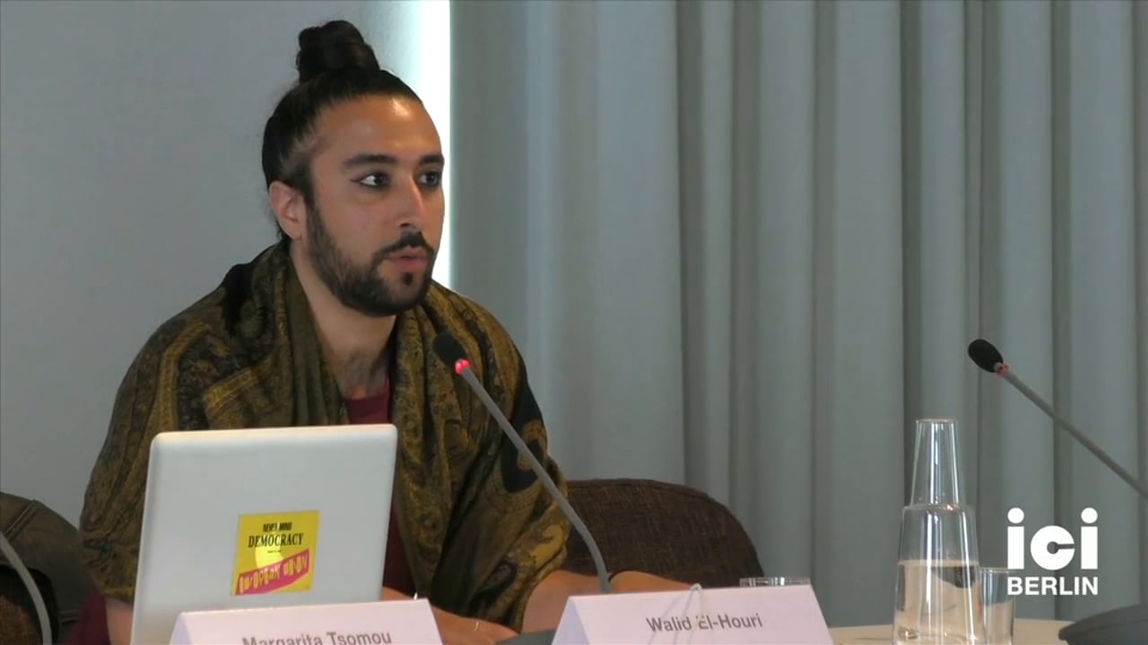 Talk by Walid El-Houri [Part 2, 2]