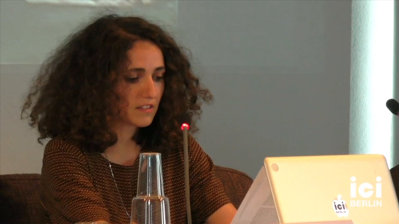 Talk by Rosa Barotsi [Part 4, 2]