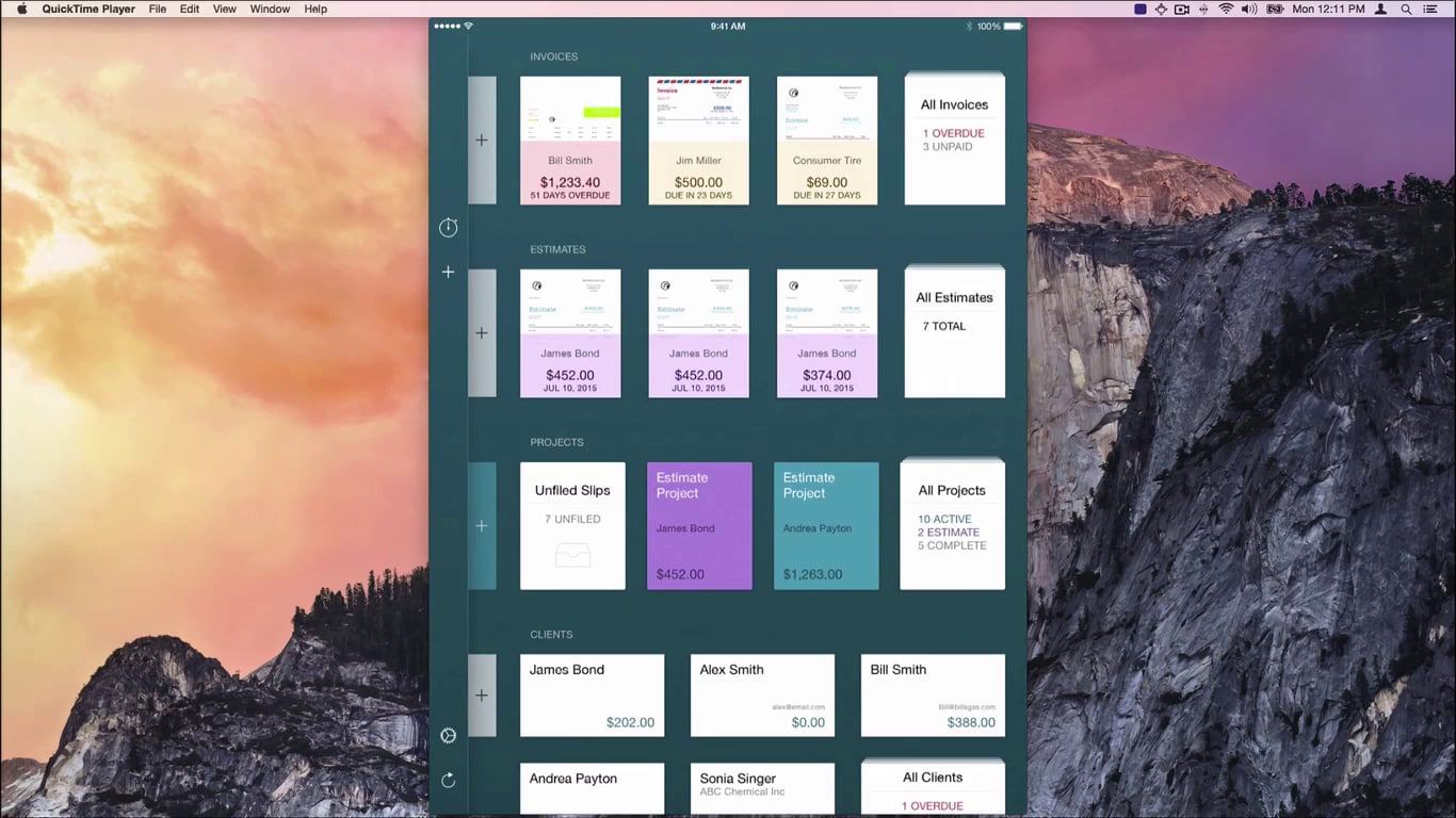 Projects on iOS on Vimeo