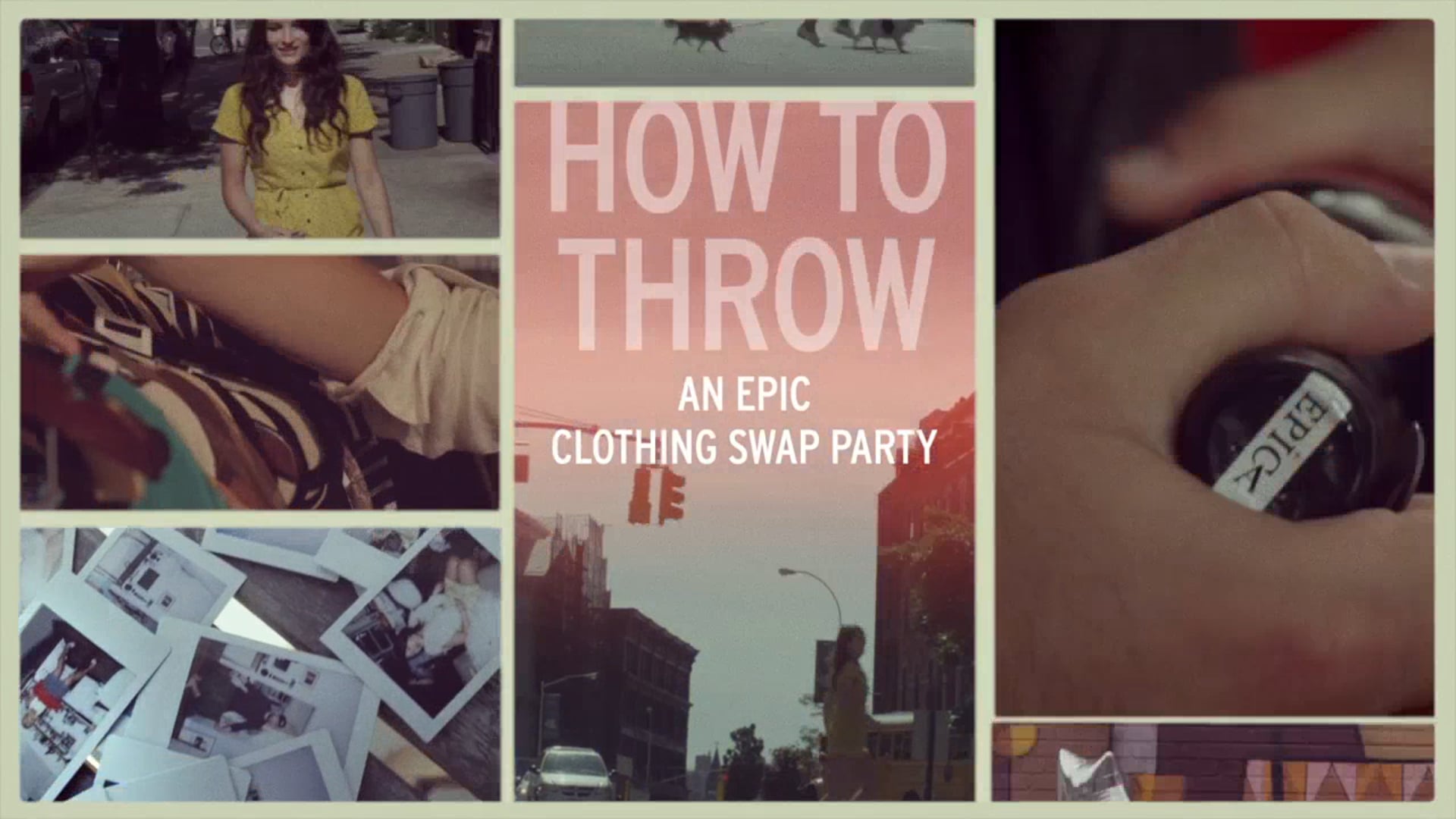 How to throw an epic clothing swap party