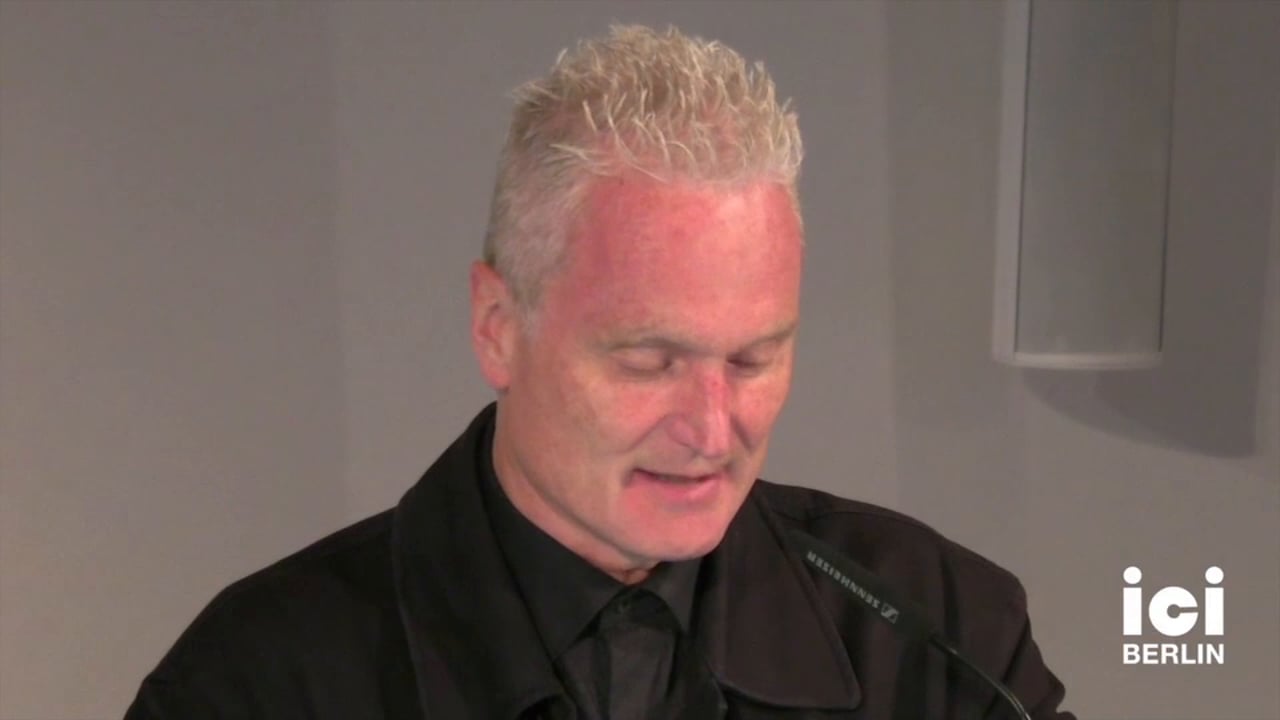 Talk by Peter Hitchcock [2]