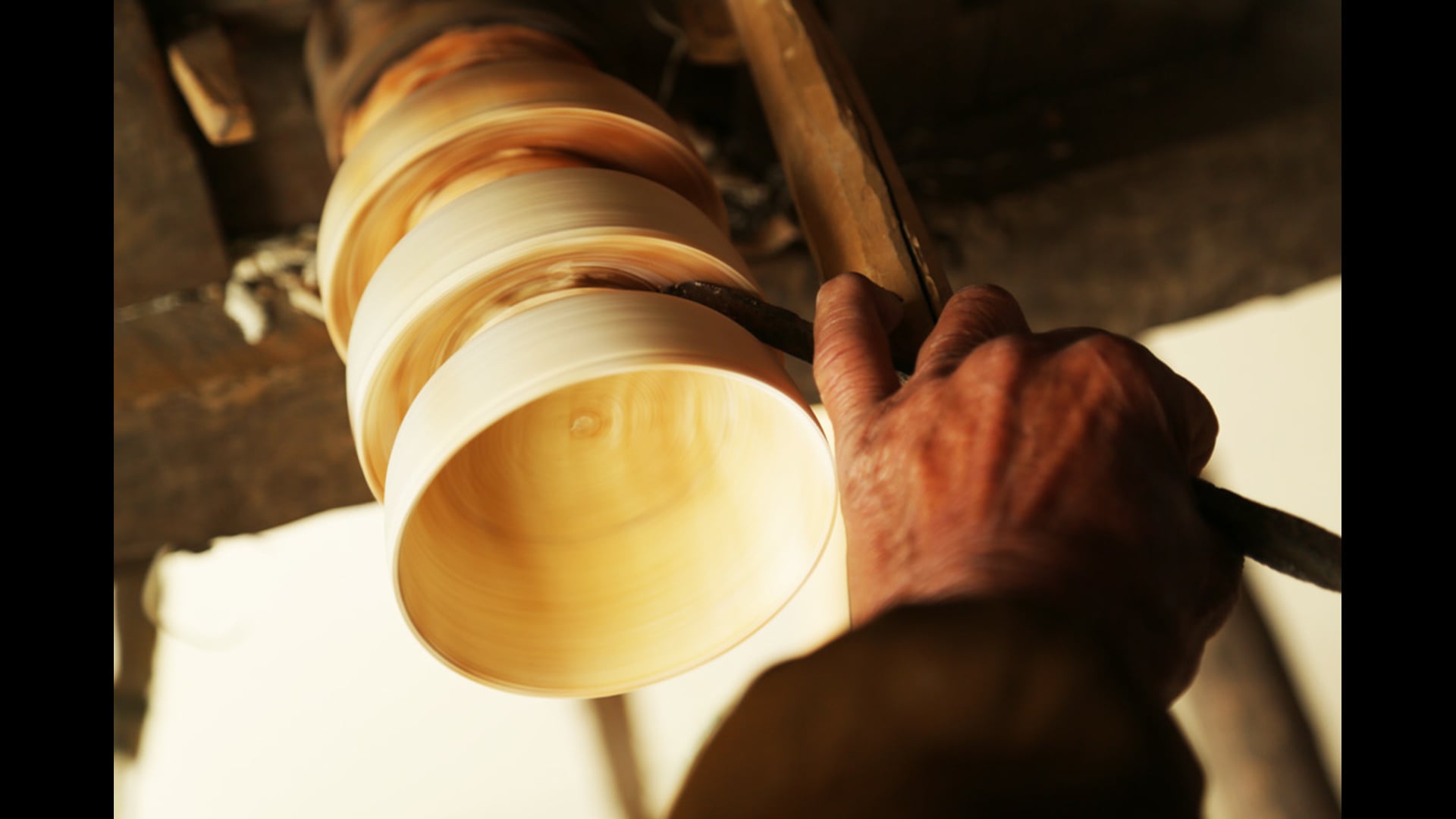 Set Turning of Shawo Wooden Bowl