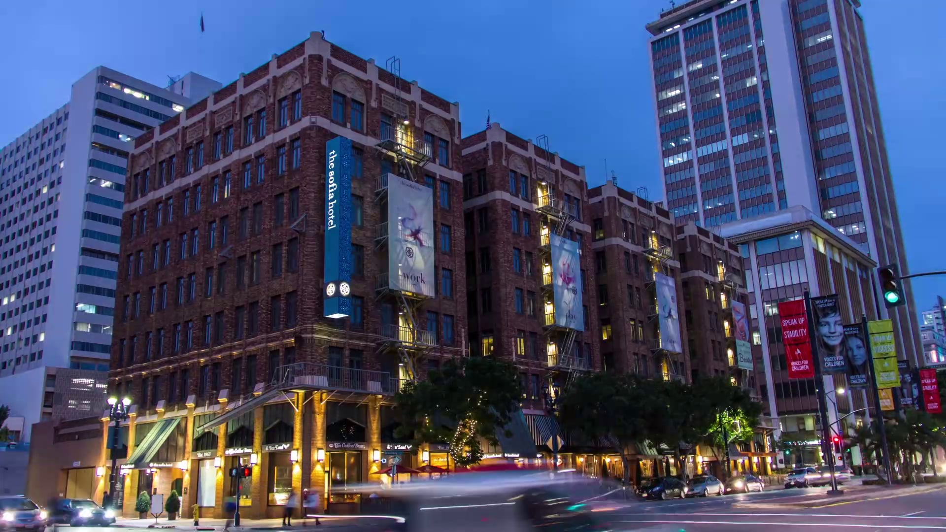 The Sofia Hotel - Time Lapse Transformations Commercial