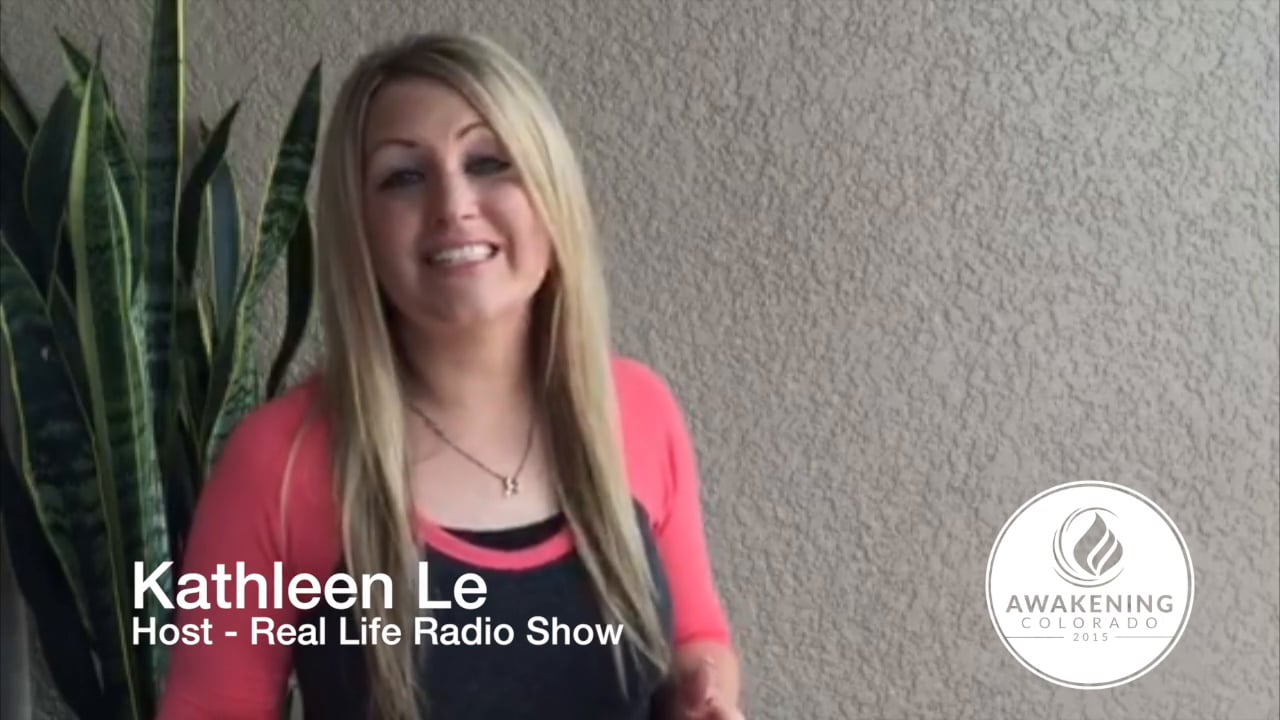 Kathleen Le invitation to Awakening Colorado Aug 28 - 29