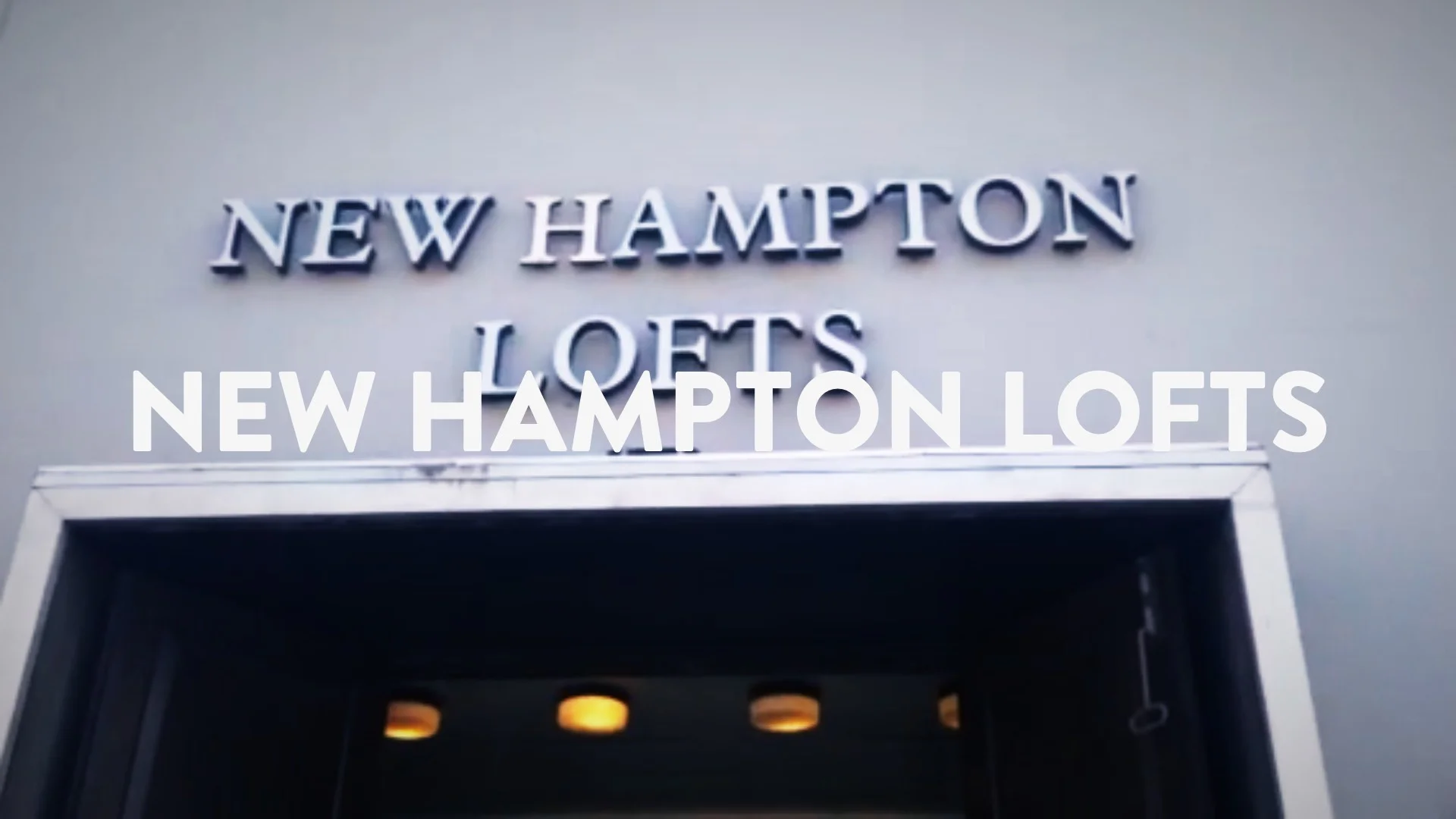 New Hampton Lofts on Vimeo
