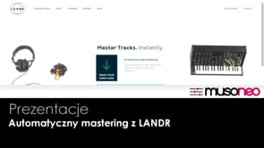 Automatyczny mastering z LANDR