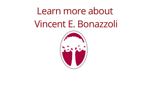 Learn more about Vincent (Vinnie) E. Bonazzoli