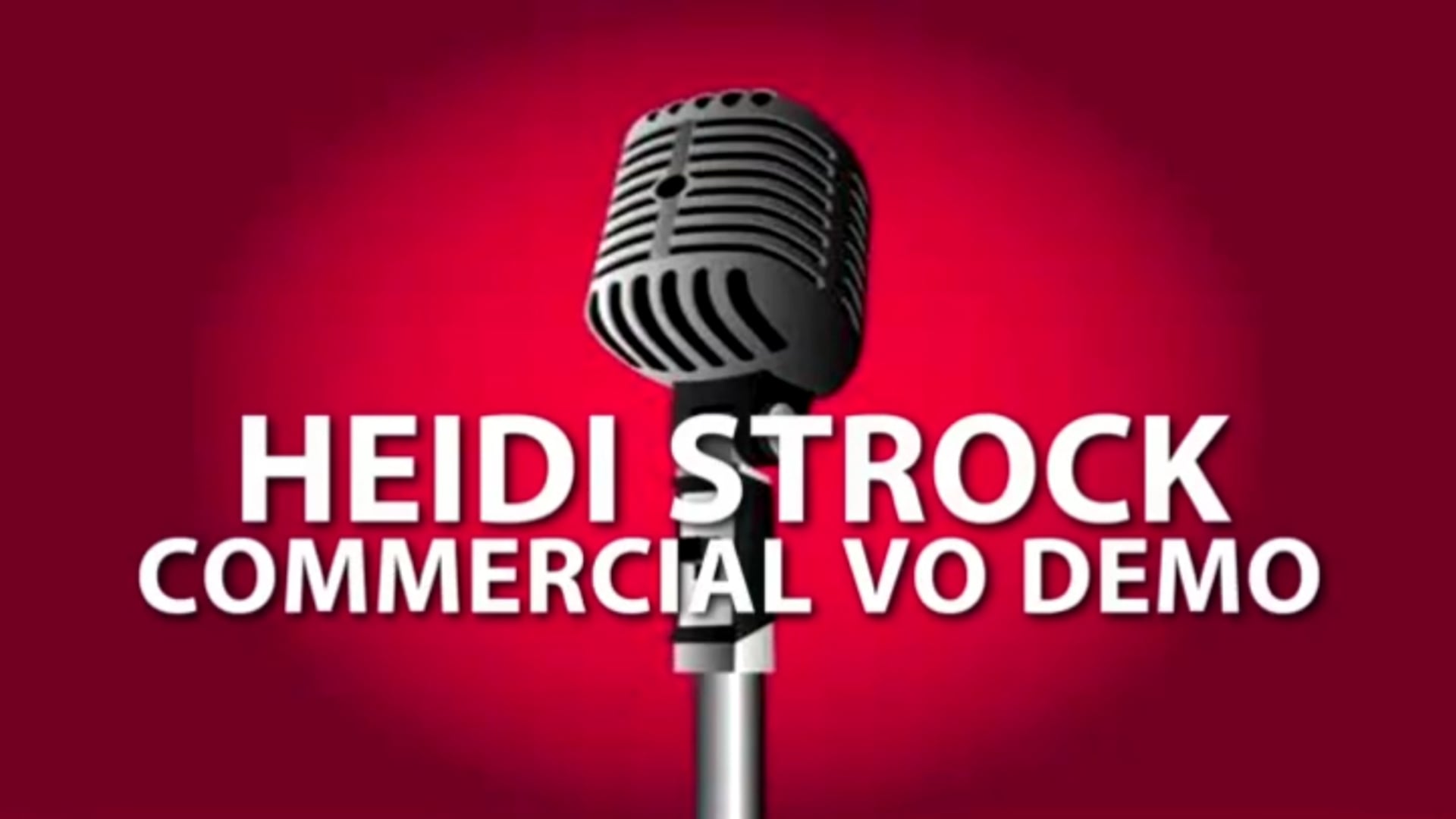 HEIDI VO COMMERCIAL