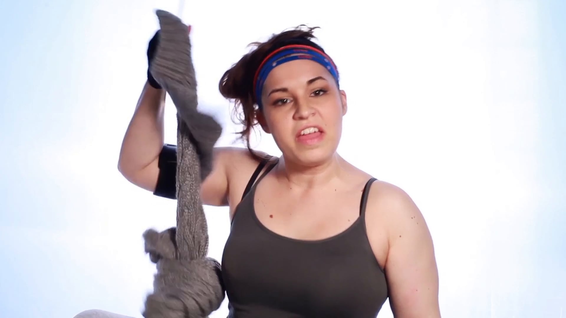 April - "Olympic Knitter" Commercial