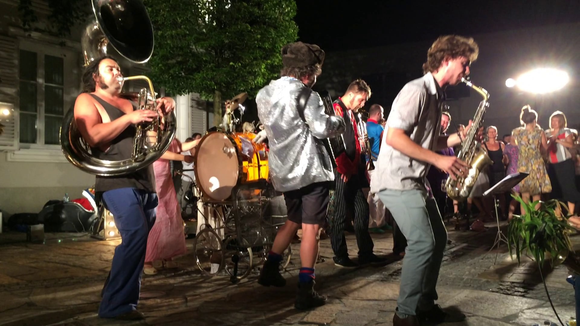 Orchestre International du Vetex at La Strada Graz - 05.08.2015 'Descarga Municipal'