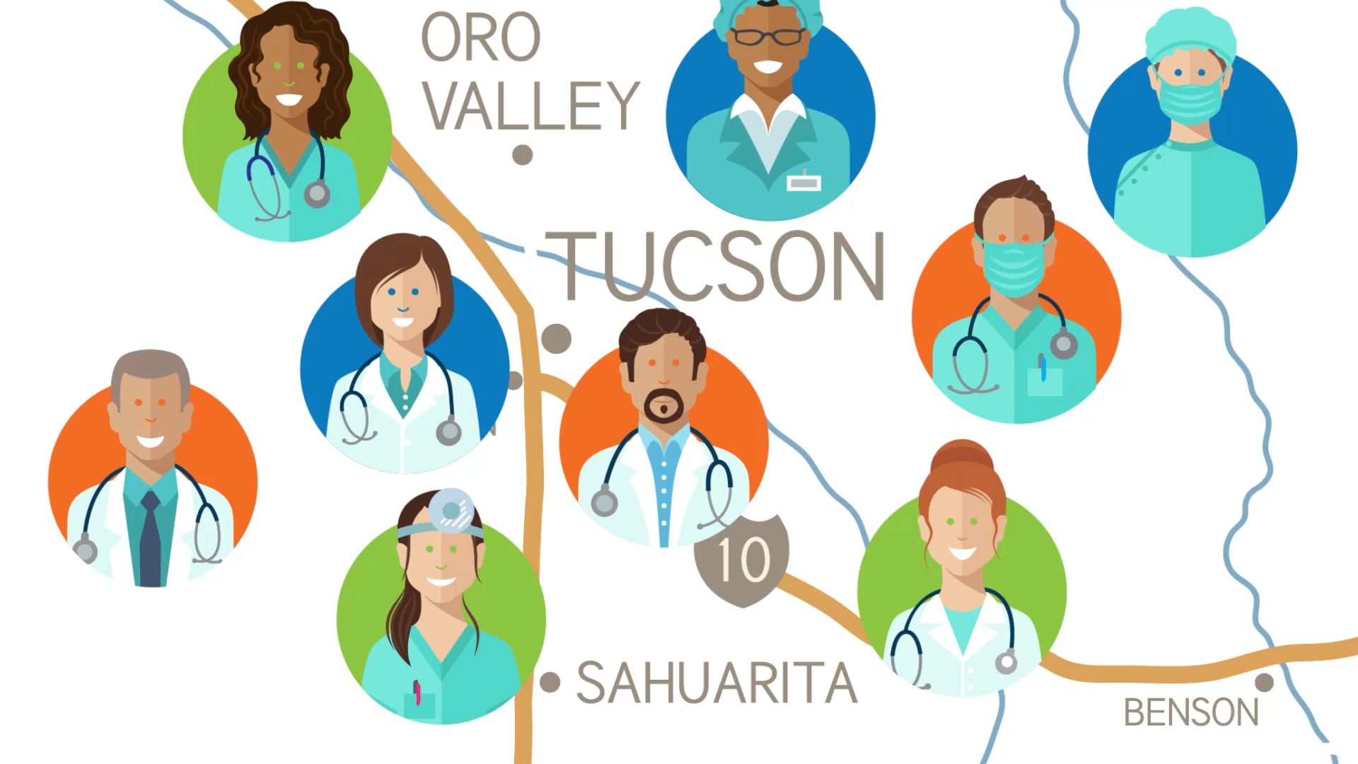 Medical Animated Video Banner Children's Diamond Children's Medical