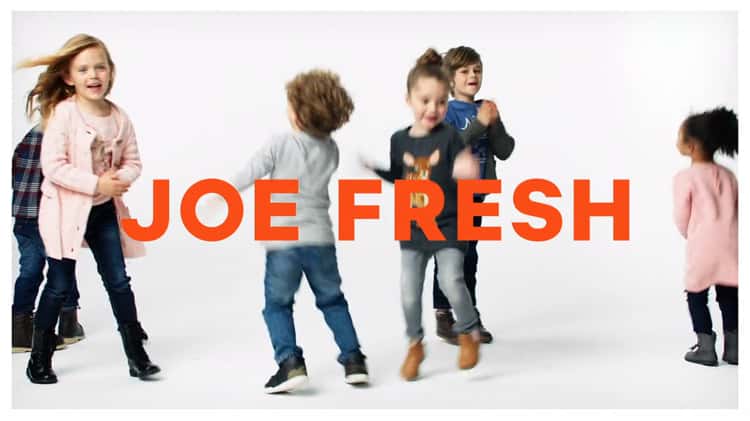 Joe Fresh Fall Campaign — Kids Spend & Save 