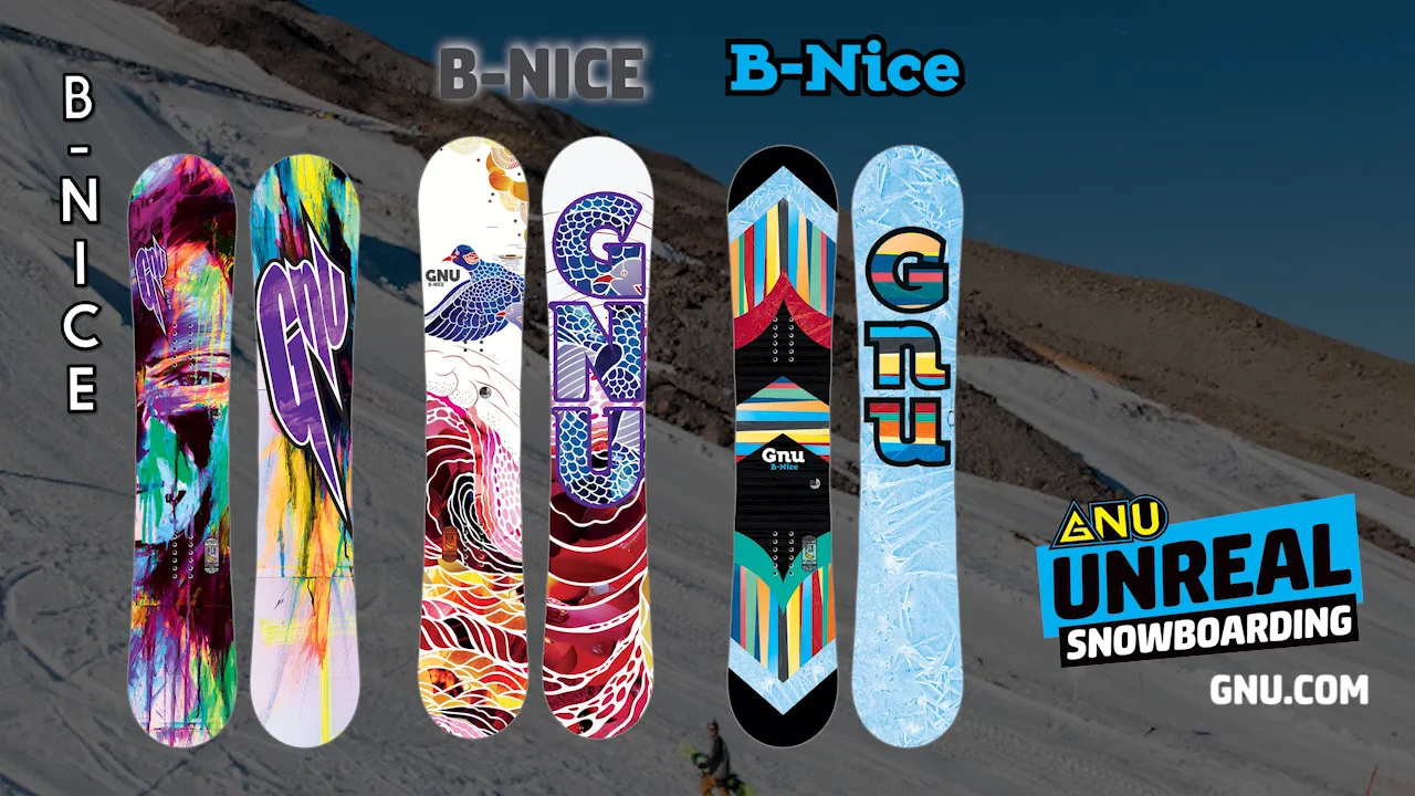Gnu Snowboard Asym B-Nice Btx 139cm 【公式通販】
