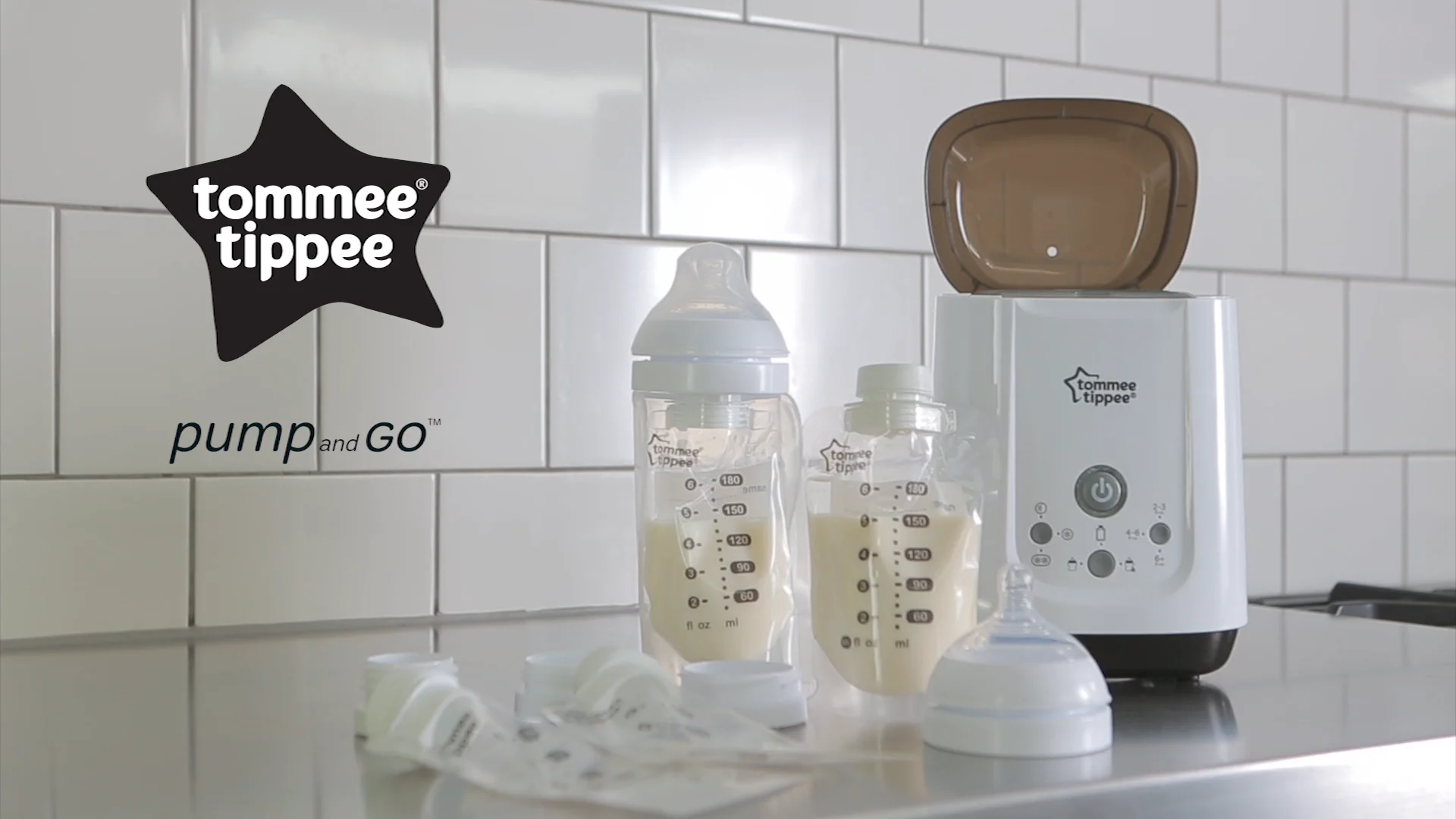 Tommee Tippee Preparing and Advanced Anti-colic Bottle on Vimeo