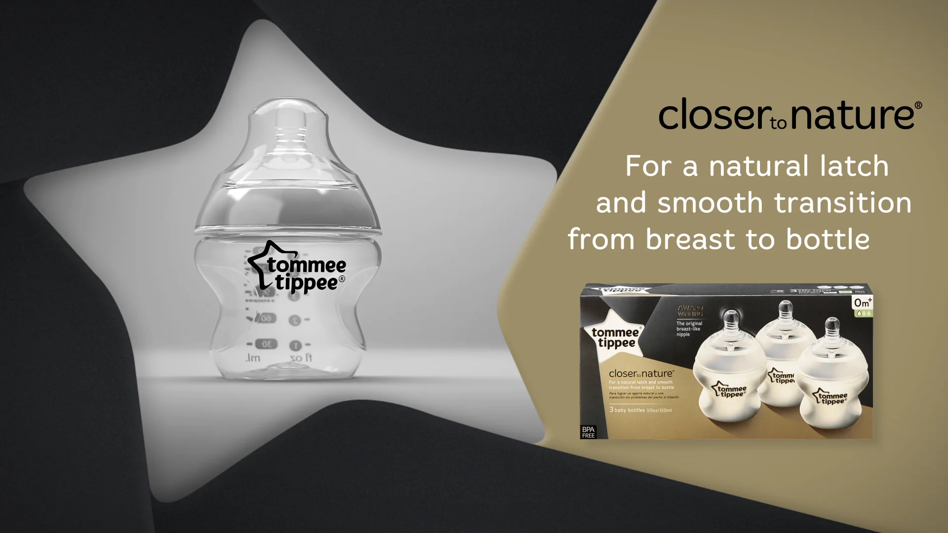 How the Tommee Tippee feeding bottle works on Vimeo