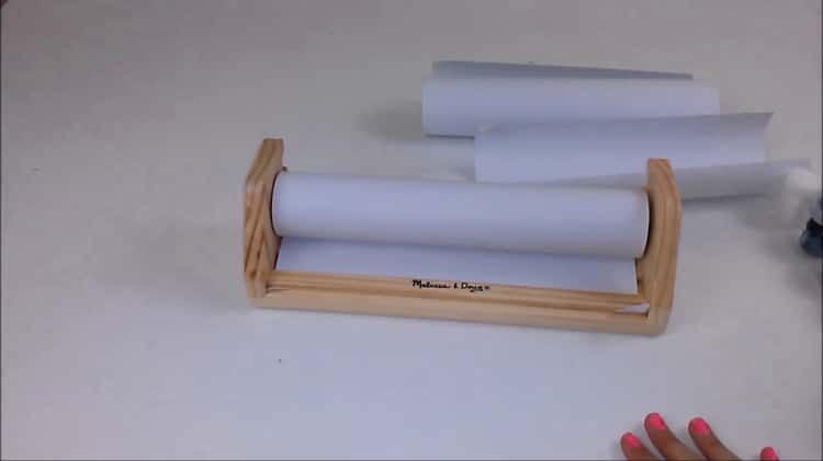 Melissa and Doug Paper Roll Dispenser - Real Mom Review on Vimeo