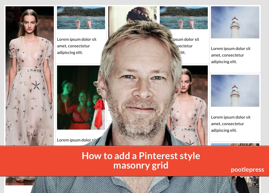 How to create a Pinterest style masonry grid on Vimeo