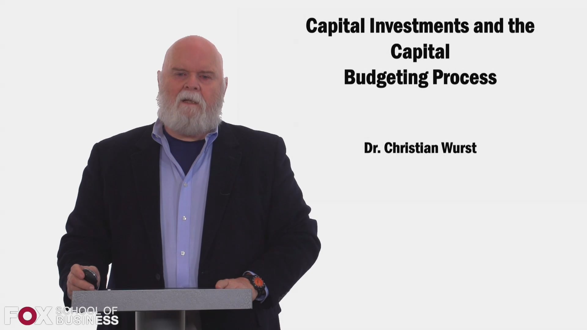 Capital Investments and the Capital Budgeting Process