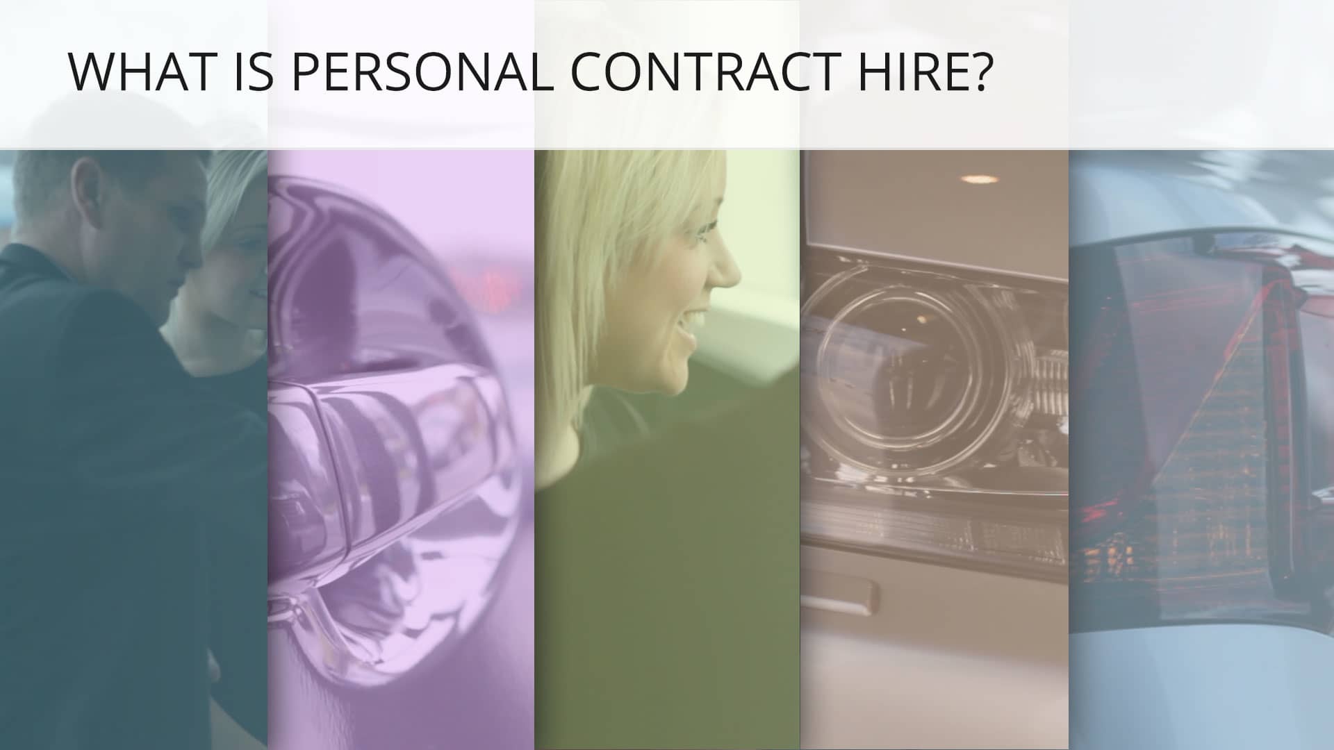 What Is Personal Contract Hire