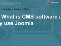 Intro to Joomla 3 - Lesson 1b