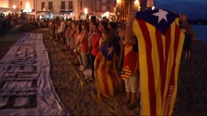 Simulacre punter ANC a l'Escala