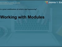 Intro to Joomla 3 - Lesson 3c