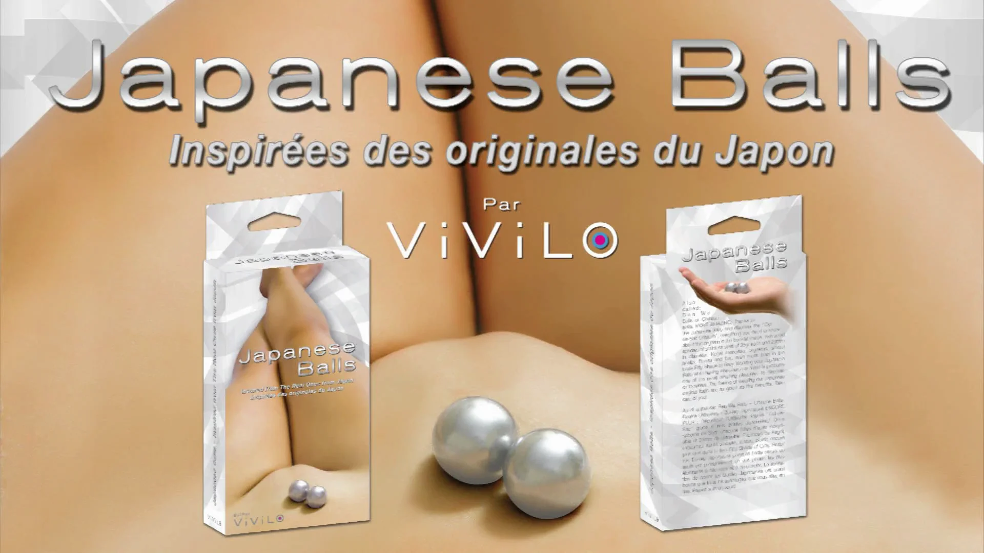 Japanese Balls #V0019 - Inspired from The Real Ones, also sometimes called:  Ben-Wa Balls