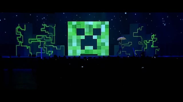 Video Mapping Minecon 2015