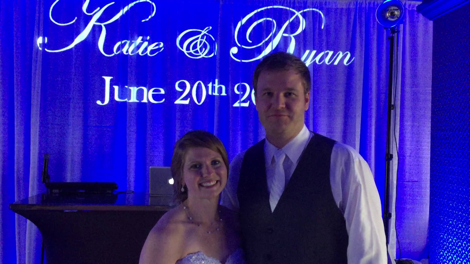 Katie and Ryan at the Sheraton Anchorage