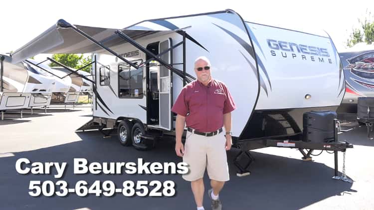 2016 Genesis Supreme 19SS toy hauler