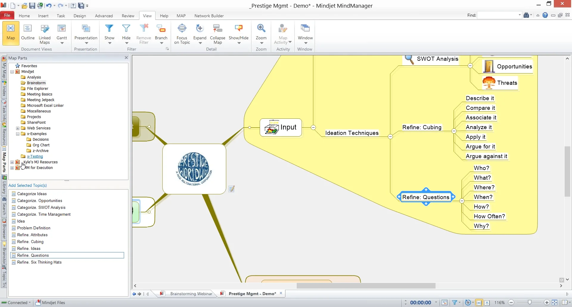Turning Ideas Into Action - Brainstorming with MindManager 8-20-15, 9. ...