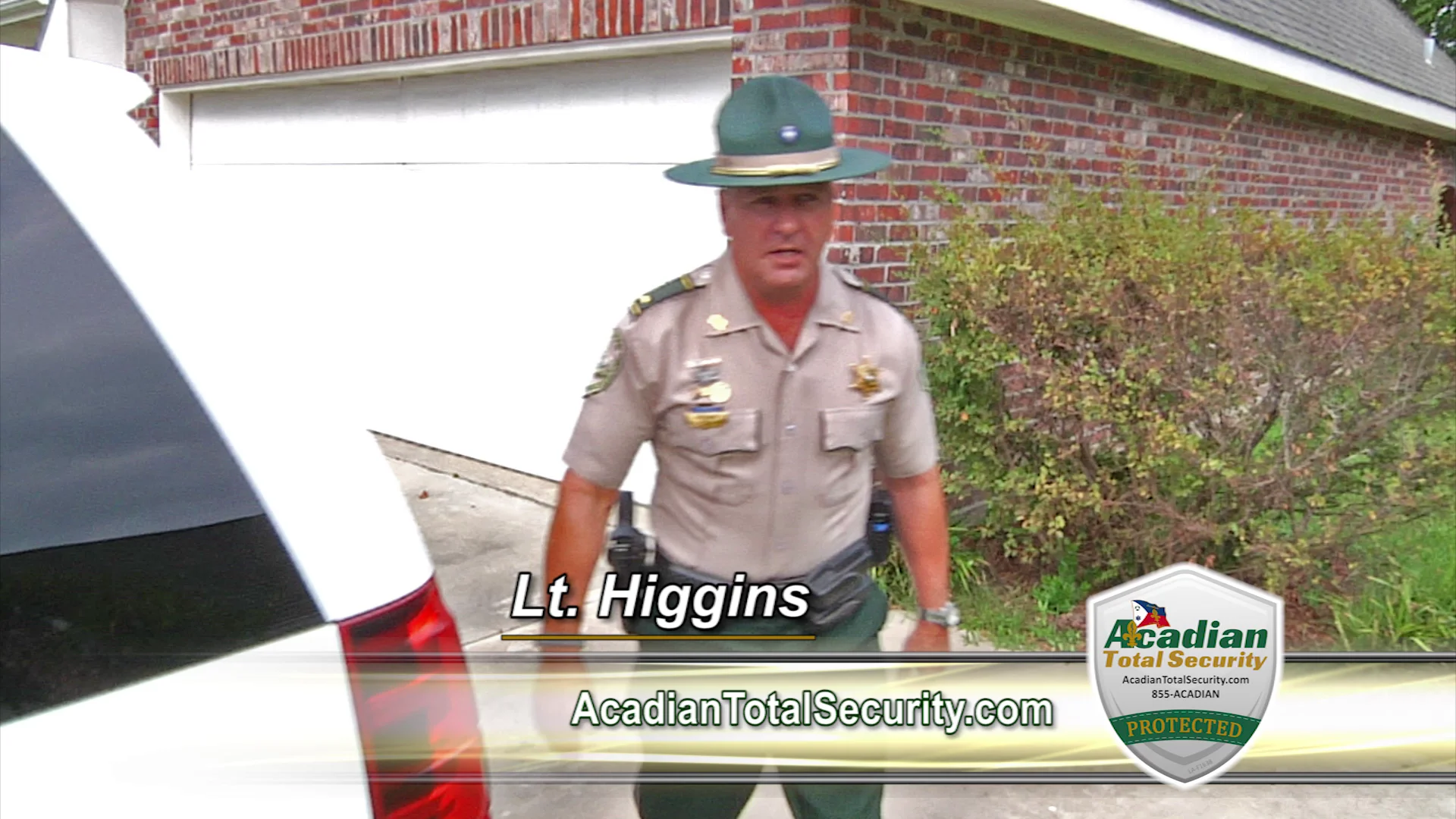 Acadian Total Security - Lt. Higgins - You only get one shot! on Vimeo