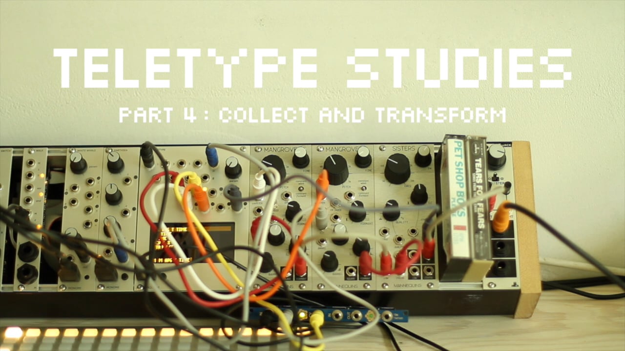 Teletype Studies 4 - Monome - lines