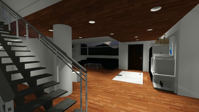 Videopercorso renderizzato del progetto