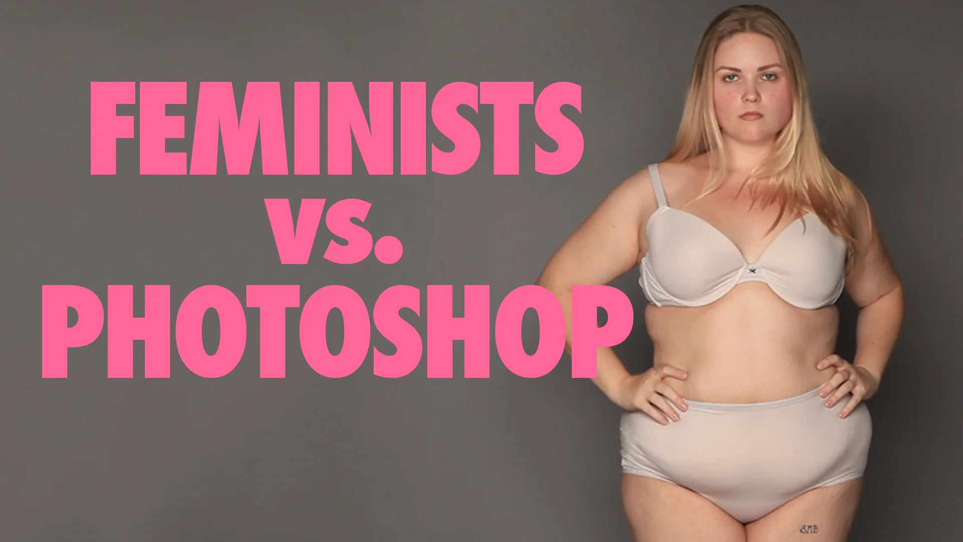 Feminists vs. Photoshop: Real Women Stand In Their Underwear to