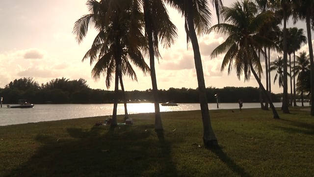 Sunset & Moonrise - Miami