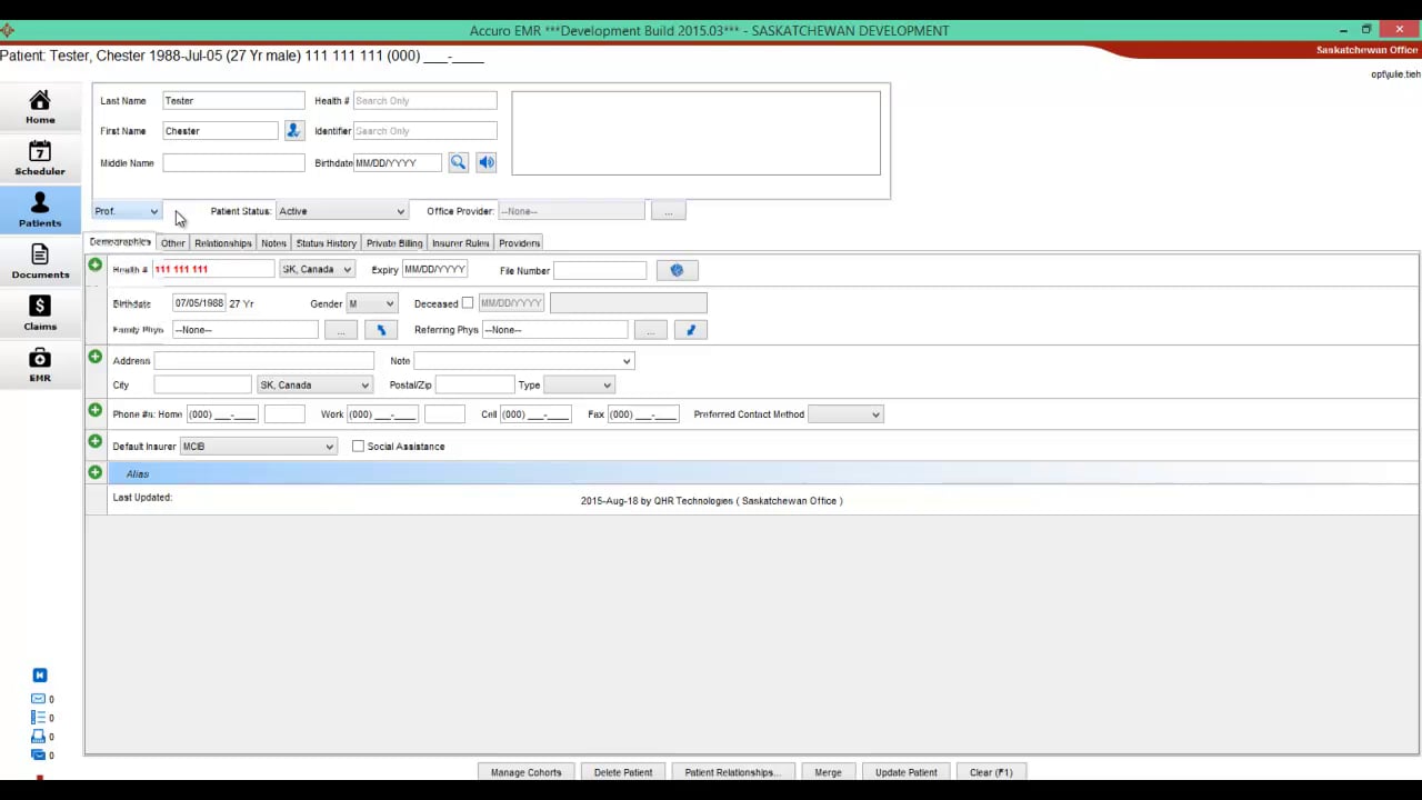 Accuro®EMR: Provider & Patient Titles on Vimeo