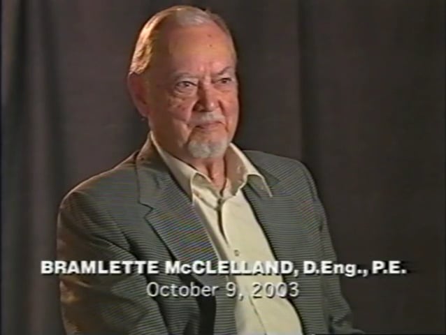 INTERVIEWS AND PANEL DISCUSSIONS: THE FOUNDERS - BRAMLETTE MCCLELLAND ...