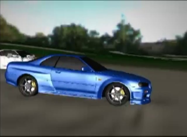 Nissan GTR R34 (Fast and Furious) — Car Art by Chan