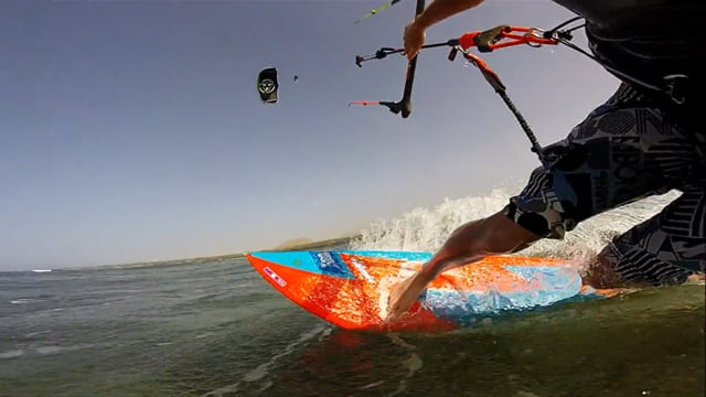 Kitesurfing Fuerte - Cato Olsen and Fadi Issa