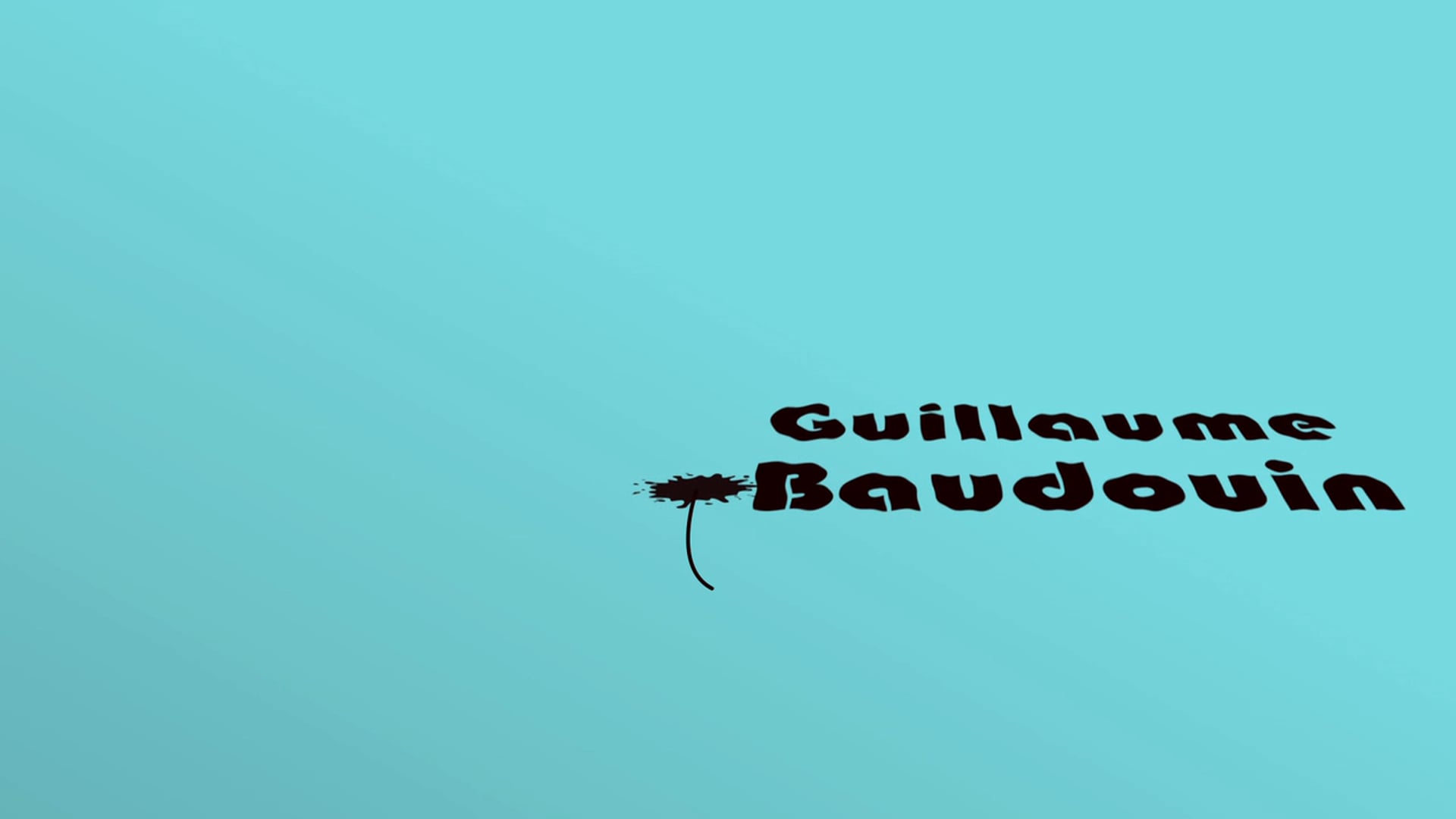 CV Animé Guillaume BAUDOUIN