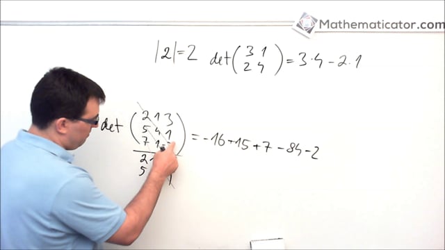 16. Determinanty - opakování