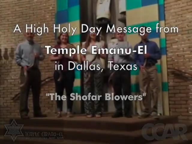 Temple Emanu-El: Shofar Blowers