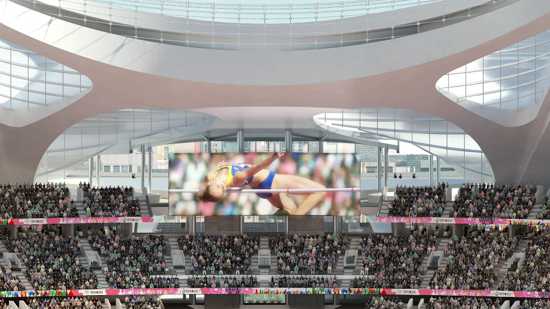 ビデオプレゼンテーションとレポート―新国立競技場　東京　日本